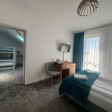 Hotel Mikolajek Jarosławiec Esterno foto